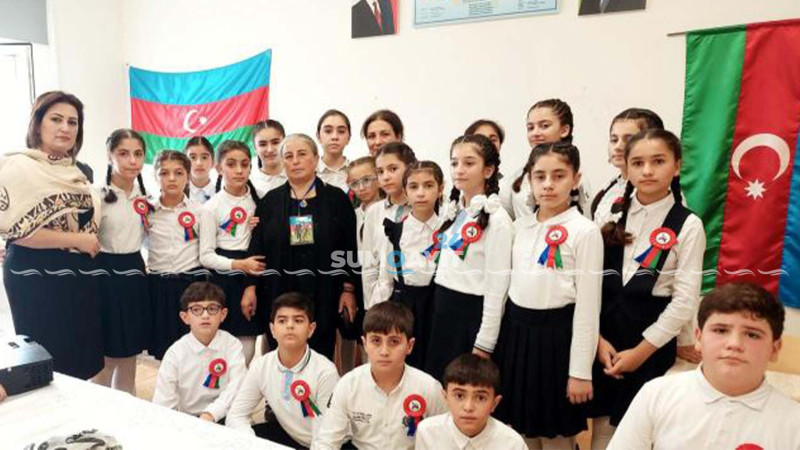 Məktəb sinfinə şəhid Akif Cabbarovun adı verilib