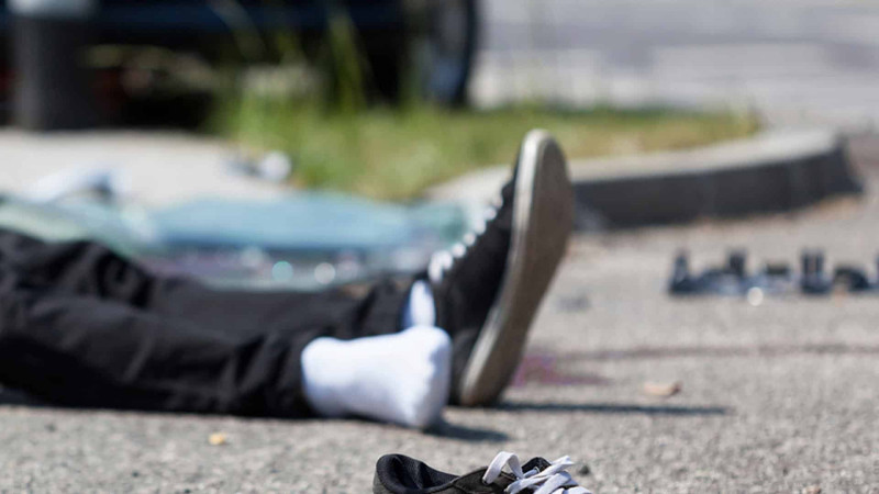Sumqayıt sakini avtobusla piyadanı vurub