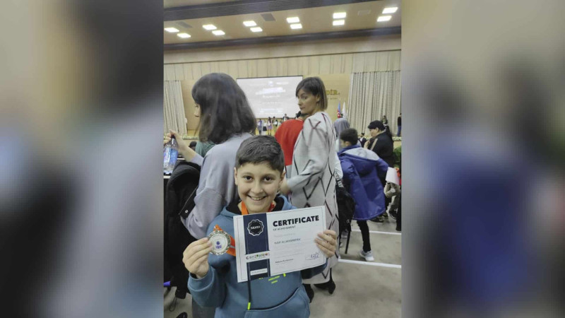 Sumqayıtlı şagird Amerikada olimpiadaya vəsiqə qazanıb