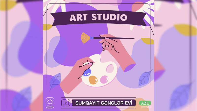 Gənclər Evində rəsm dərnəyi fəaliyyət göstərir
