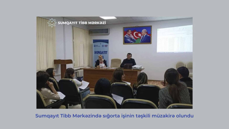 Tibb müəssisələrinin sığorta mütəxəssisləri üçün iclas keçirilib