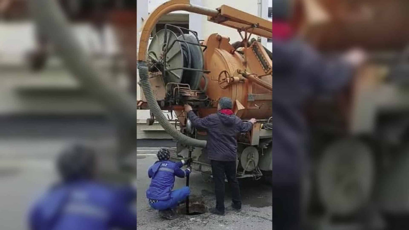 Sumqayıtda kanalizasiya xətləri tullantılardan təmizlənib