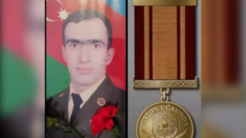 Komandirini xilas edərkən şəhadətə ucalan şəhidin mövlud günüdür