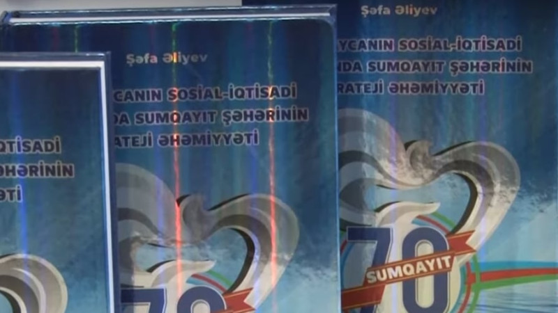 Sumqayıt şəhərinə aid monoqrafiya çap olunub
