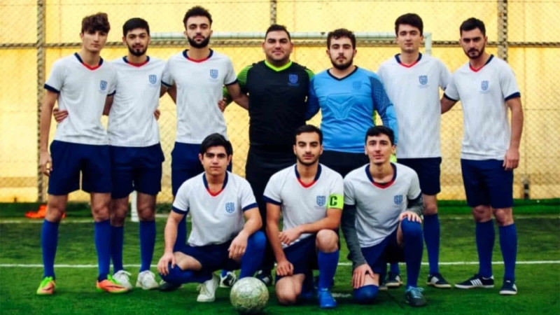 Tələbələr arasında minifutbol üzrə yarış təşkil olunub