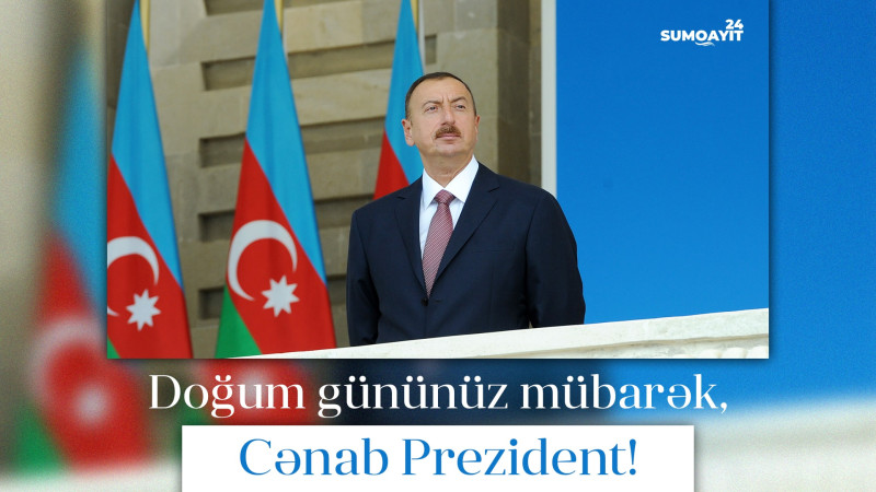 Bu gün Prezident cənab İlham Əliyevin doğum günüdür!