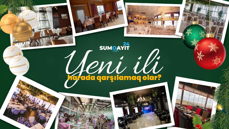 Yeni il gecəsini Sumqayıtın hansı məkanlarında qeyd etmək olar?