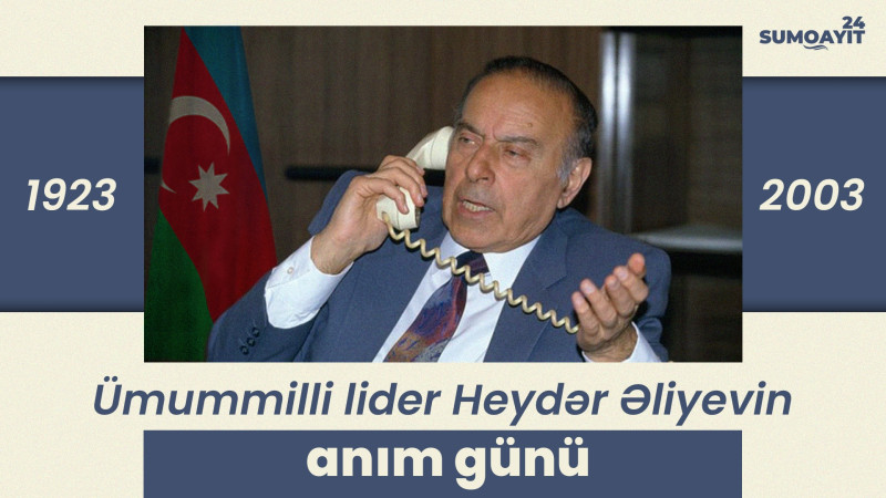 Bu gün ümummilli lider Heydər Əliyevin anım günüdür