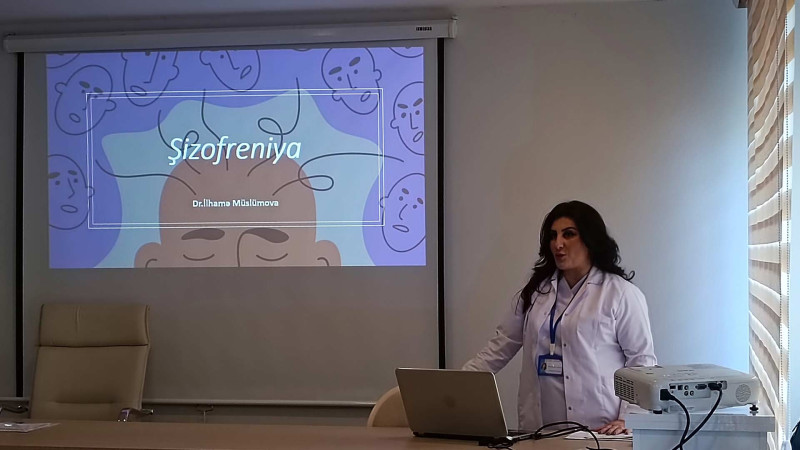 Tibb işçilərinə “Şizofreniya” mövzusunda seminar keçirilib