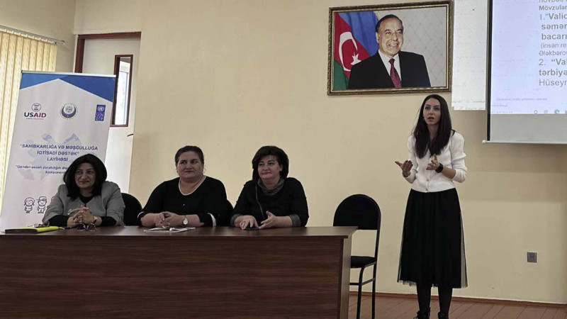Sumqayıtda valideynlər üçün maarifləndirici tədbir təşkil olunub