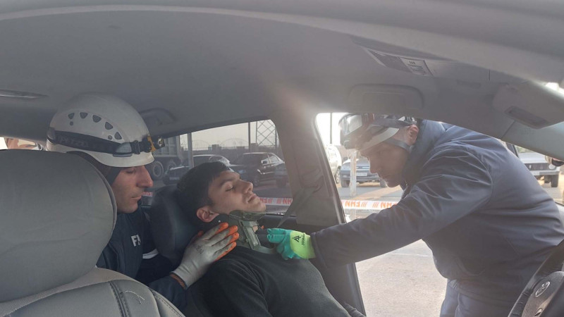 FHN-nin Sumqayıt Regional Mərkəzi taktiki təlim təşkil edib