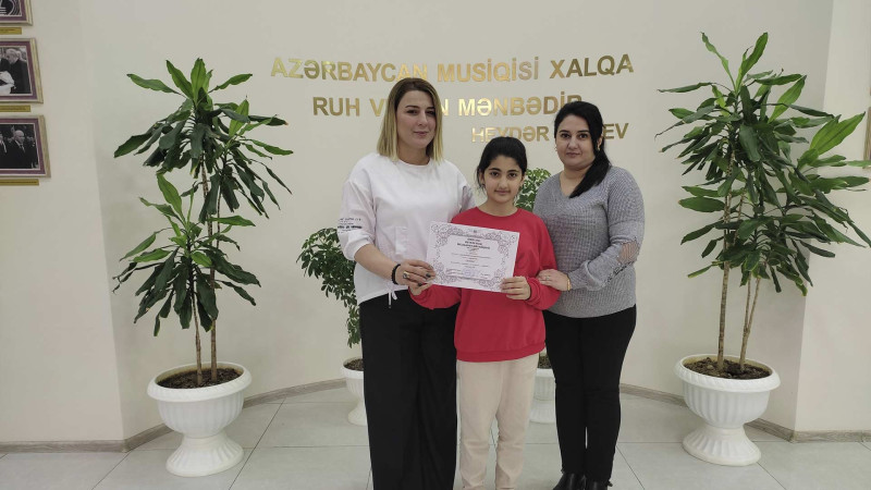 Fortepianoçularımız “Ümid 2023”də bır sıra uğura imza atıblar