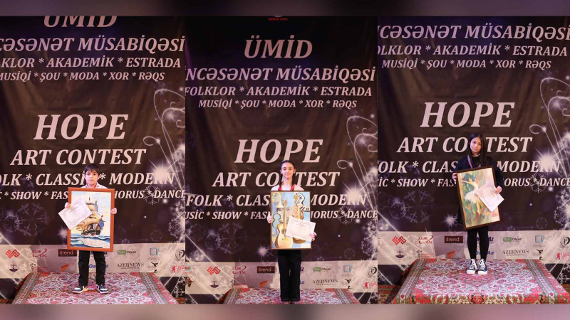 Sumqayıtlı şagirdlər incəsənət müsabiqəsinin qalibi olublar