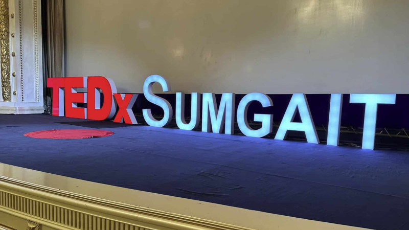 Sumqayıtlı gənclər üçün “TEDxSumgait” tədbiri təşkil olunub