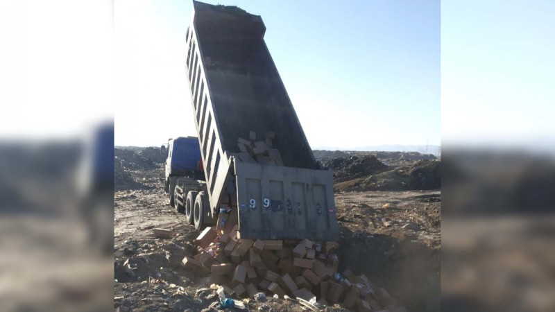 İstehlaka yararsız 63 ton qida məhsulu məhv edilib