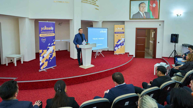 “Yüksəliş” müsabiqəsinin İşçi Qrupu Sumqayıt sakinləri ilə görüşüb