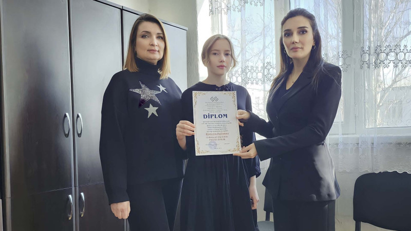 Şagirdimiz Qara Qarayevin 105 illiyinə həsr olunan müsabiqədə uğur qazanıb