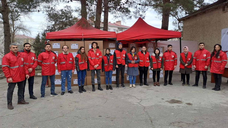 Sumqayıtda yaşayan ehtiyaclı ailələrə humanitar yardım edilib