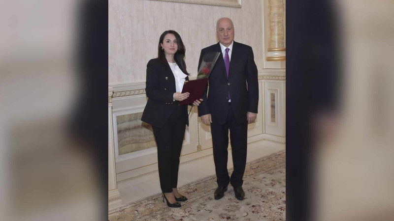 Polimer Materialları İnstitutunun əməkdaşı Fəxri Fərmanla təltif edilib
