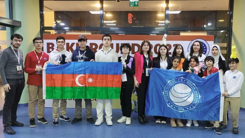 Məktəblilərimizin elm yarışmasında uğuru - 11 medal