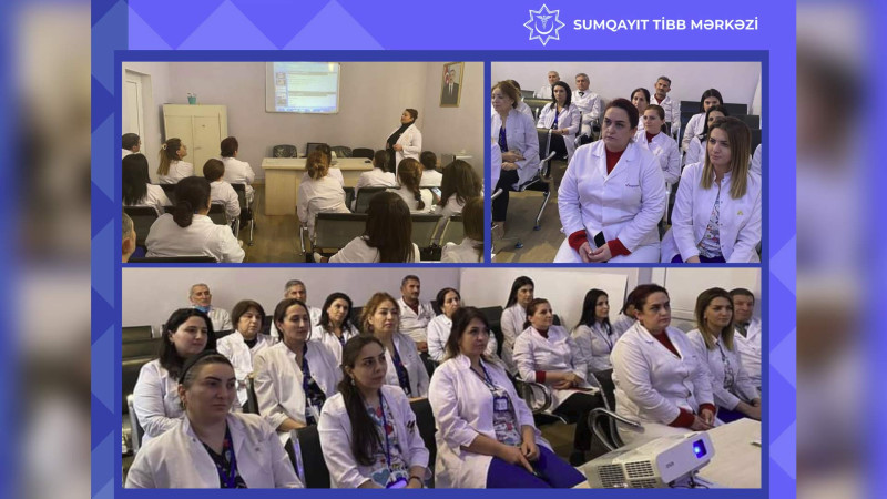 Tibb işçiləri maarifləndirici seminarda iştirak ediblər