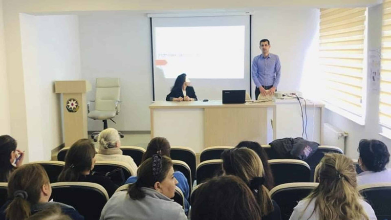 Tibb işçiləri maarifləndirici seminarda iştirak ediblər