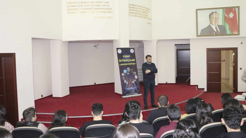 “Gənc İxtiraçılar Laboratoriyası” layihəsinin növbəti təlimi baş tutub