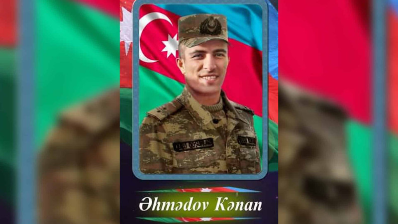 Bu gün şəhid leytenant Kənan Əhmədovun şəhadətinin ildönümüdür