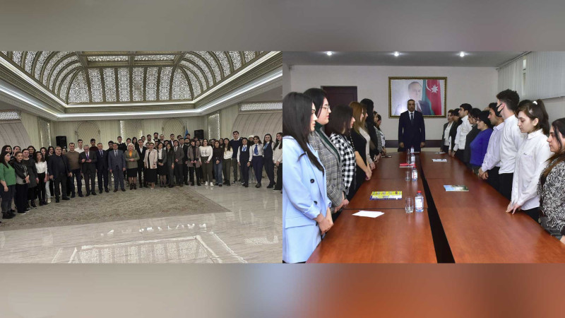 Gənclər Günü ilə əlaqədar silsilə tədbirlər təşkil edilib