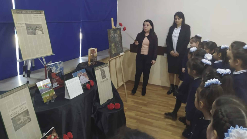 Sumqayıtda “31 Mart soyqırımı” sərgisi nümayiş olunur