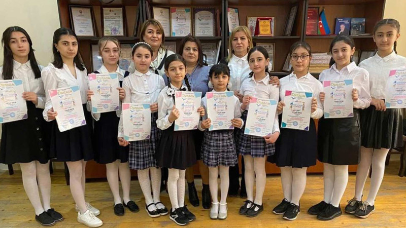 Kiçik xorçularımız Qran Pri mükafatını qazanıblar