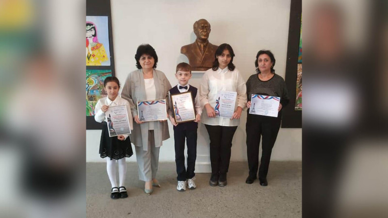 Uşaq İncəsənət Məktəbinin şagirdləri beynəlxalq müsabiqədə uğur əldə ediblər