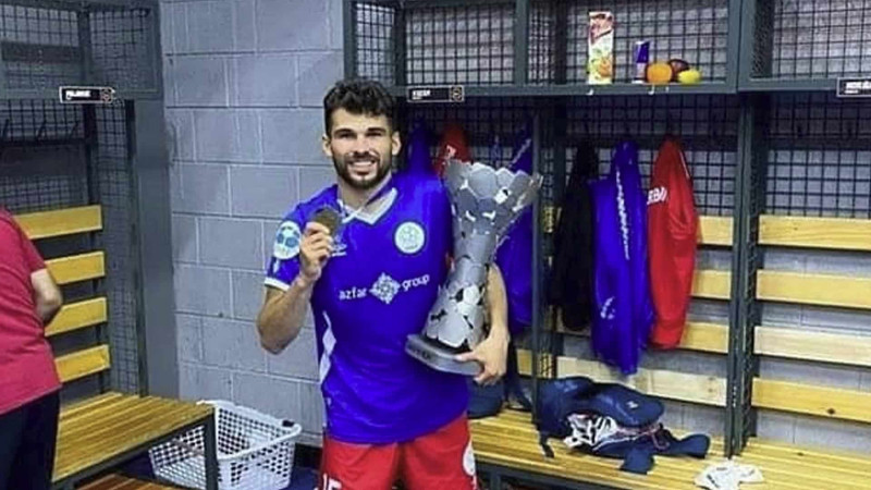 Avropa çempionu olan sumqayıtlı futbolçu fəxri ada layiq görülüb
