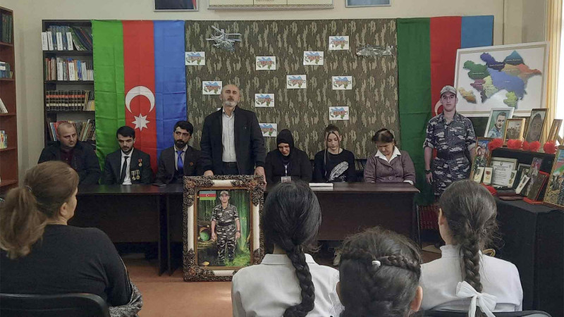 Şəhid kəşfiyyatçı Romir Əliyevin xatirə günü baş tutub