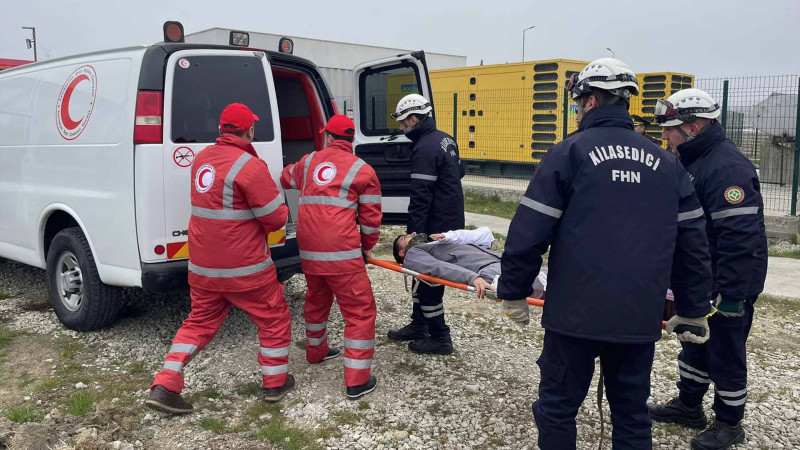 Fövqəladə Mobil Könüllü Dəstənin üzvləri mülki müdafiə məşqində iştirak ediblər