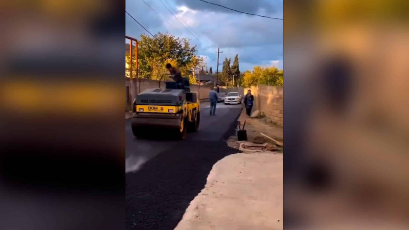Milli Qəhrəman, şəhid Oqtay Gülaliyevin yaşamış olduğu küçə asfaltlanıb
