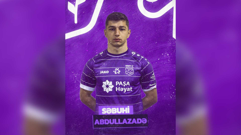 “Sumqayıt” FK:  Səbuhi Abdullazadə ilə 3 illik müqavilə bağlanılıb
