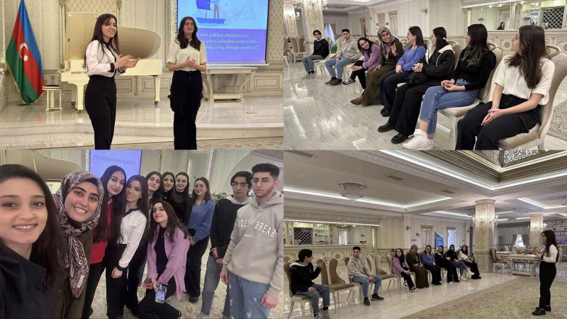 ''Explore Yourself” proqramının iştirakçıları ilə görüş təşkil olunub