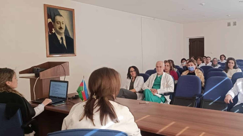 Tibb işçilərinin iştirakı ilə maarifləndirici seminar baş tutub