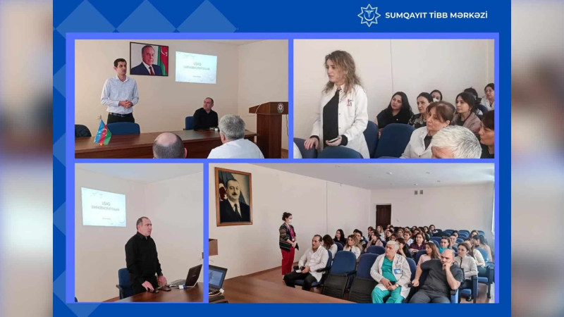 Sumqayıt: tibb ocağında seminar təşkil edilib
