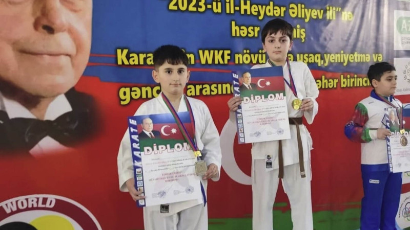 Karate üzrə açıq Sumqayıt çempionatı baş tutub