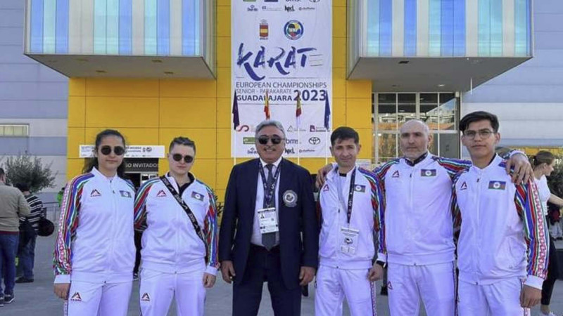 Parakarateçilərimiz İspaniyada medallar qazanıblar