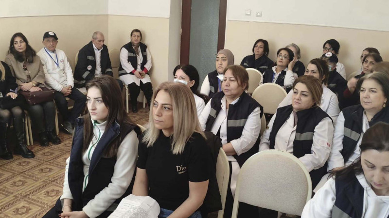 Təcili Tibbi Yardım Stansiyasında təlim təşkil olunub