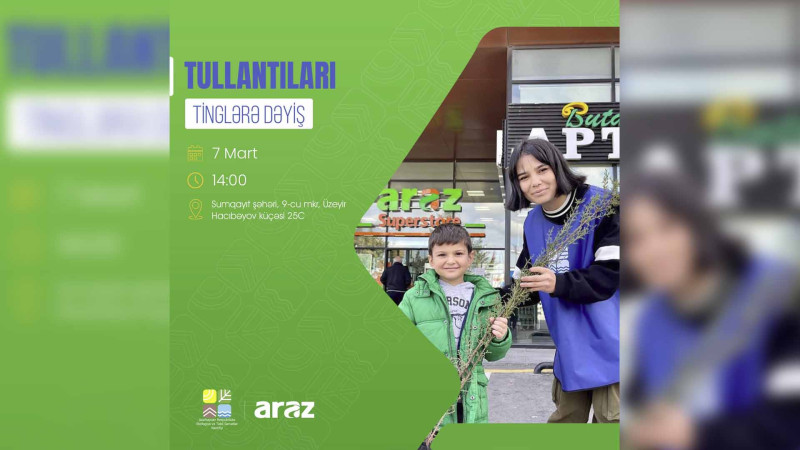 Sumqayıtda tullantıları ağac tinglərinə dəyişmək olar