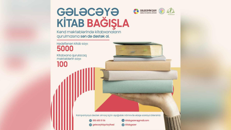 Sumqayıtda kitab toplama aksiyasına start verilir