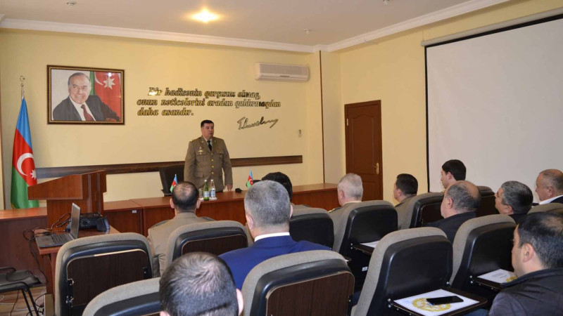 FHN-in Sumqayıt Regional Mərkəzində mülki müdafiə kursları təşkil edilib