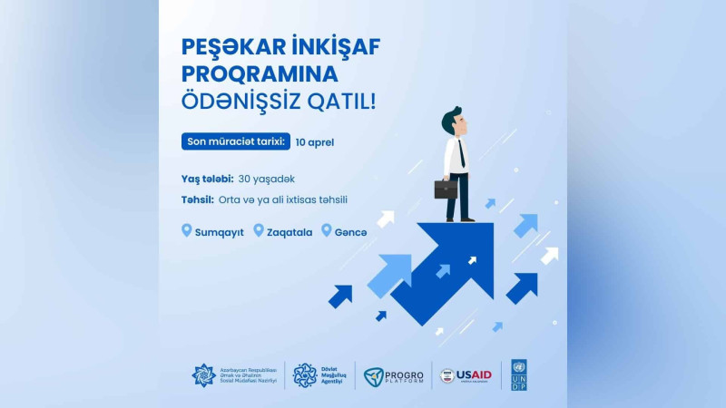 “PROGRO”nun inkişaf proqramına qeydiyyat aparılır