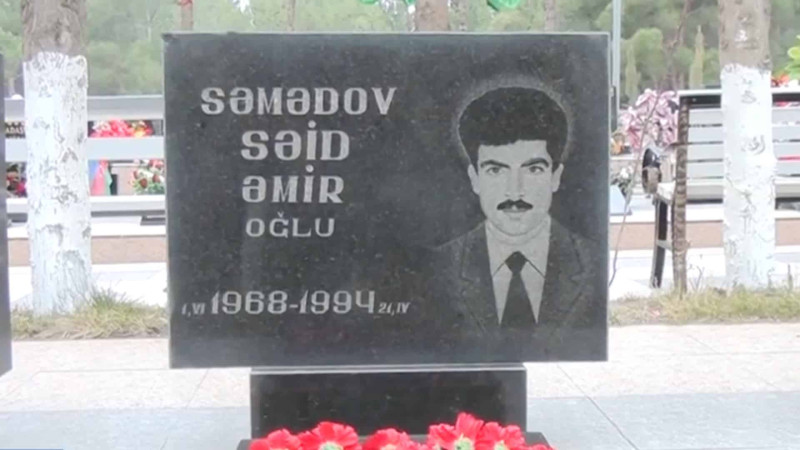 Sumqayıtda şəhid Səid Səmədovun xatirəsi yad edilib