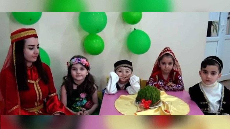 Uşaq bağçasında bayram şənliyi keçirilib
