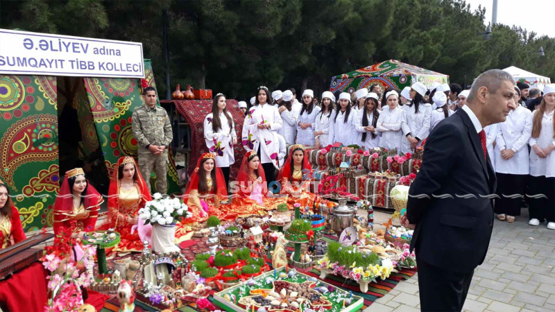 Sumqayıtda təntənəli şənlik keçirilib